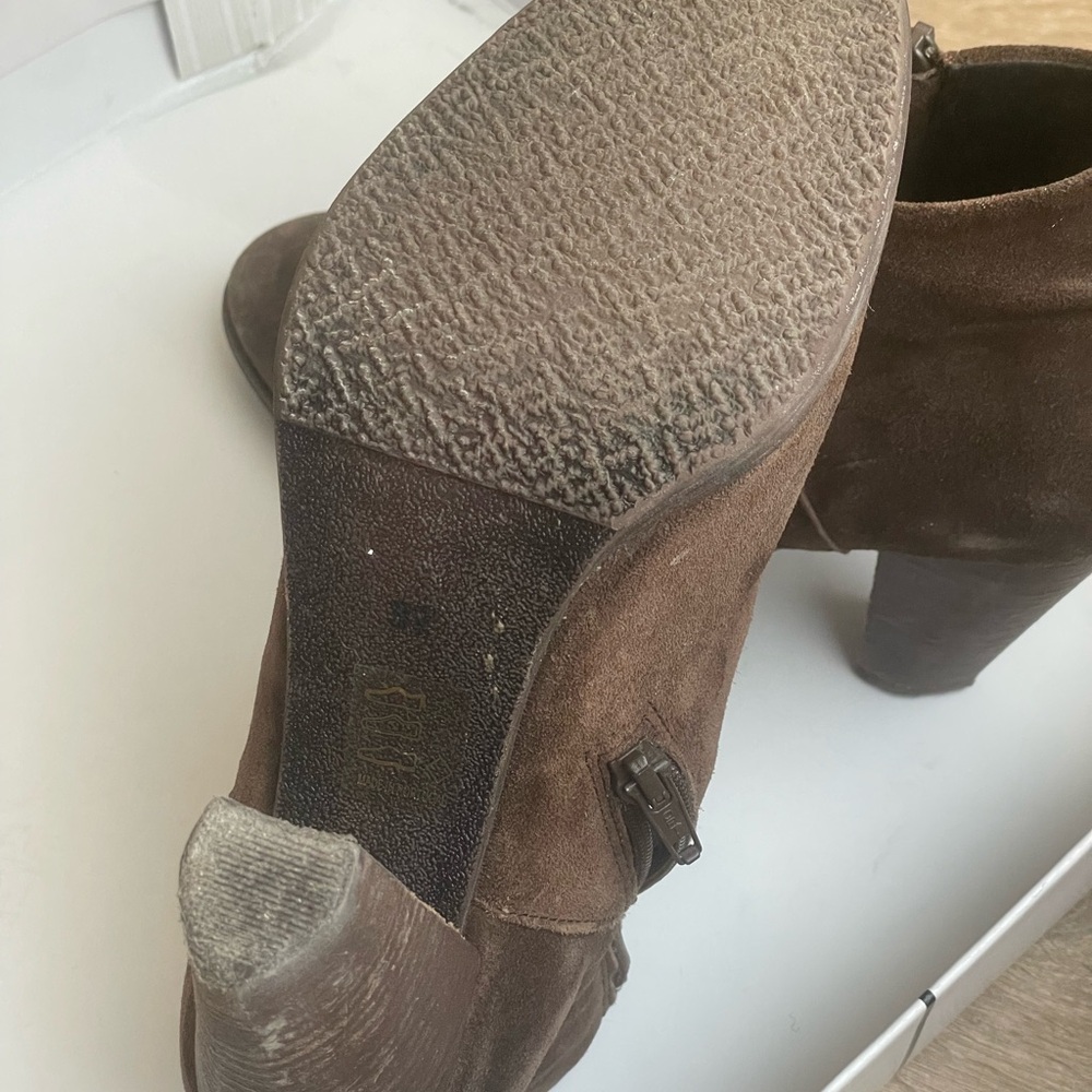 Gravity Pope brown suede boots (made in Portugal) - Picture 6 of 7